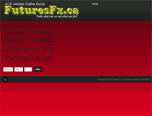 Tablet Screenshot of futuresfx.ca